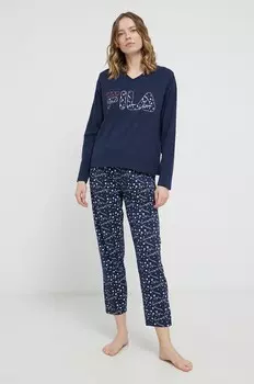 Пижама Fila, темно-синий