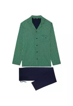 Пижама Филиппо HOM, цвет Navy Green Print