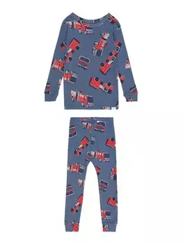 Пижама GAP Pajamas FALL, цвет marine blue/Smoke blue