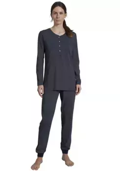 Пижама GTZBURG (2 шт.), универсальные Пижама на каждый вечер, цвет Blau-Dunkel-Punkte