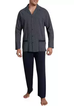 Пижама GTZBURG "Манхэттен" (2 шт.), большого размера, цвет морской волны