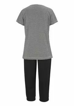 Пижама H.I.S, черный