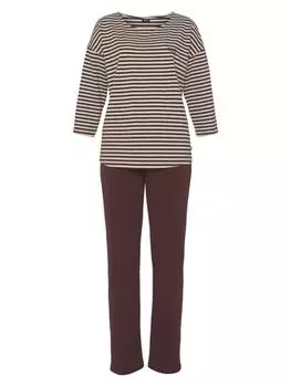 Пижама H.I.S, цвет bordeauc