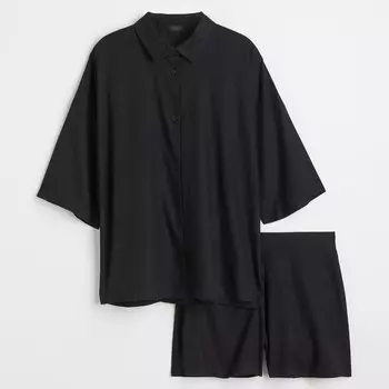 Пижама H&M Home, черный