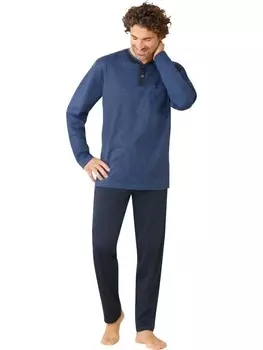 Пижама hajo, цвет dunkelblau meliert