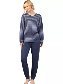 Пижама hajo, цвет dunkelblau meliert