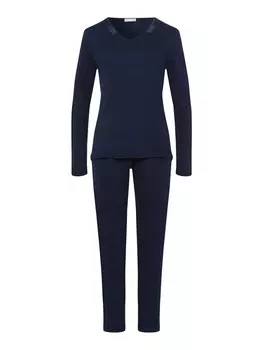 Пижама Hanro Joela, темно-синий