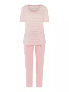 Пижама Hanro Pajama Laura, светло-розовый