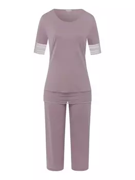 Пижама Hanro Sina, темно-розовый