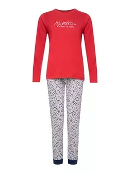 Пижама Happy Shorts Xmas, разноцветный