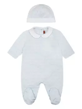 Пижама хлопковая Missoni Kids, синий