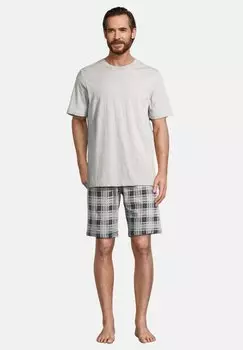 Пижама HOME SET - Pyjama set Schiesser, серый