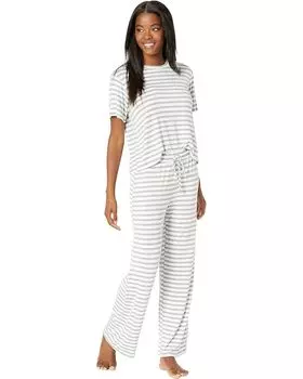 Пижама Honeydew Intimates All American Jersey, цвет Ivory Stripe