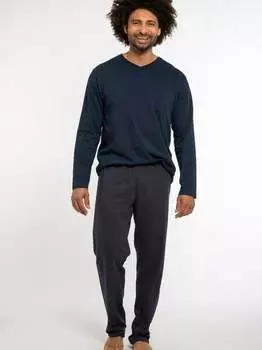 Пижама из органического хлопка Ammann, синий