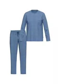 Пижама из органического хлопка Ammann, синий