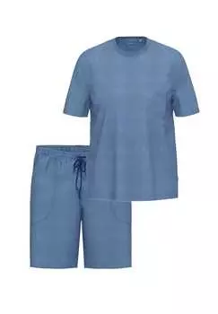 Пижама из органического хлопка Ammann, синий