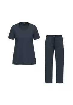 Пижама из органического хлопка с короткими рукавами AMMANN, цвет Nightblue