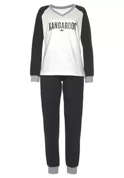 Пижама KangaROOS, черно-белый