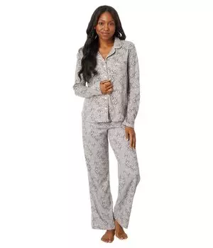 Пижама Karen Neuburger Beautiful Neutrals Girlfriend PJ Set, цвет Neutral Ditsy