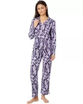 Пижама Karen Neuburger Petite Floral Notch Collar, цвет Countryside Blossom