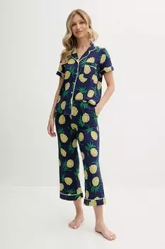 Пижама Kate Spade, темно-синий
