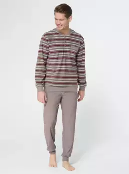 Пижама Kings Club, бордовый