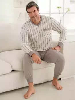 Пижама Kings Club, коричневый