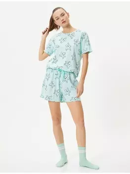 Пижама KOTON 2tlg Outfit, синий