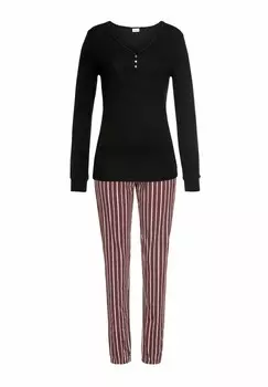 Пижама LASCANA, Бордо