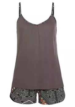 Пижама Lascana, серый