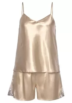 Пижама LASCANA Short Pajama Set, кремовый