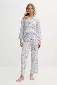 Пижама Lauren Ralph Lauren, белый