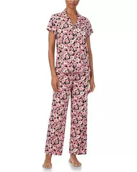Пижама Lauren Ralph Lauren Knit Short, цвет Pink Floral