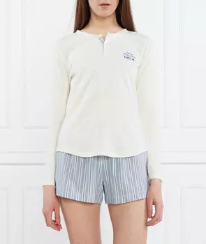 Пижама LAUREN RALPH LAUREN Regular Fit, белый