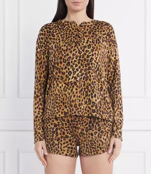 Пижама LAUREN RALPH LAUREN Regular Fit, коричневый