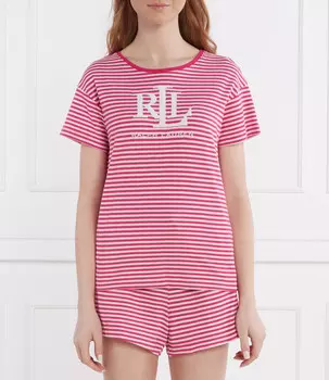 Пижама LAUREN RALPH LAUREN Regular Fit, роза