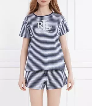 Пижама LAUREN RALPH LAUREN Regular Fit, темно-синий