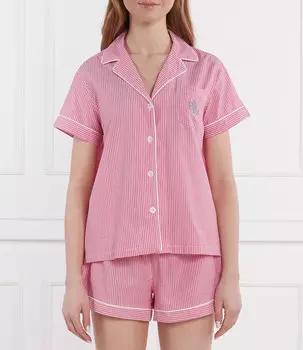 Пижама LAUREN RALPH LAUREN STRIPED BOXER Regular Fit, роза