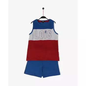 Пижама Lois Pieces Sleeveless, синий