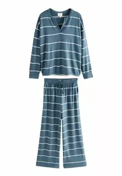 Пижама LONG SLEEVE REGULAR FIT SET Next, синий
