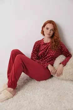 Пижама Love Actually Generic PJ Women'Secret, красный