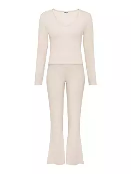 Пижама Lscn By Lascana, бежевый