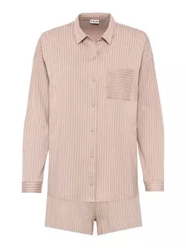 Пижама Lscn By Lascana, бежевый