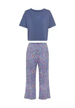 Пижама Lscn By Lascana, синий
