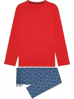 Пижама лугано Hom, синий