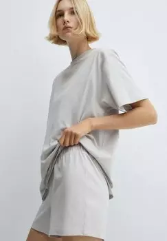 Пижама Mango, сине-зеленый цвет