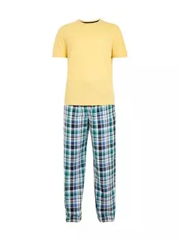 Пижама Marks & Spencer Long Pajamas, цвет Mixed colors