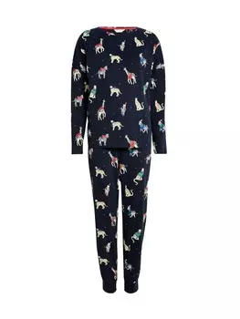 Пижама Marks & Spencer Pajama, темно-синий