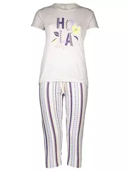 Пижама Melissa Brown, цвет hellgrau/lila