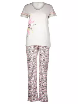 Пижама Melissa Brown, цвет hellgrau/rosa